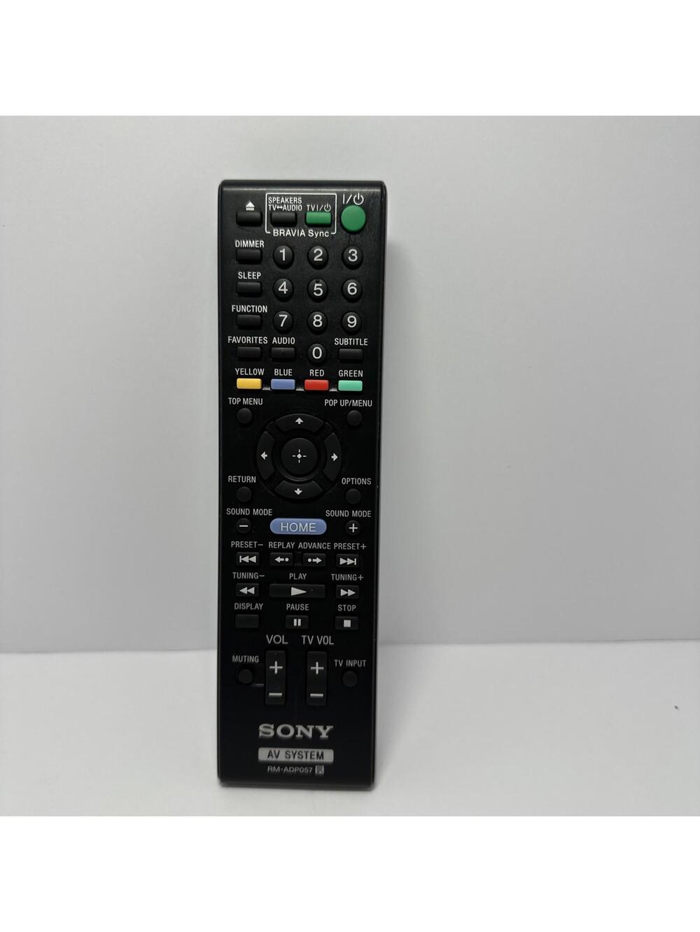 Genuine Sony RM-ADP069 AV System Remote Control